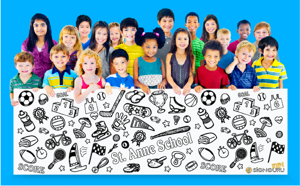 CUSTOM DOODLE BANNER